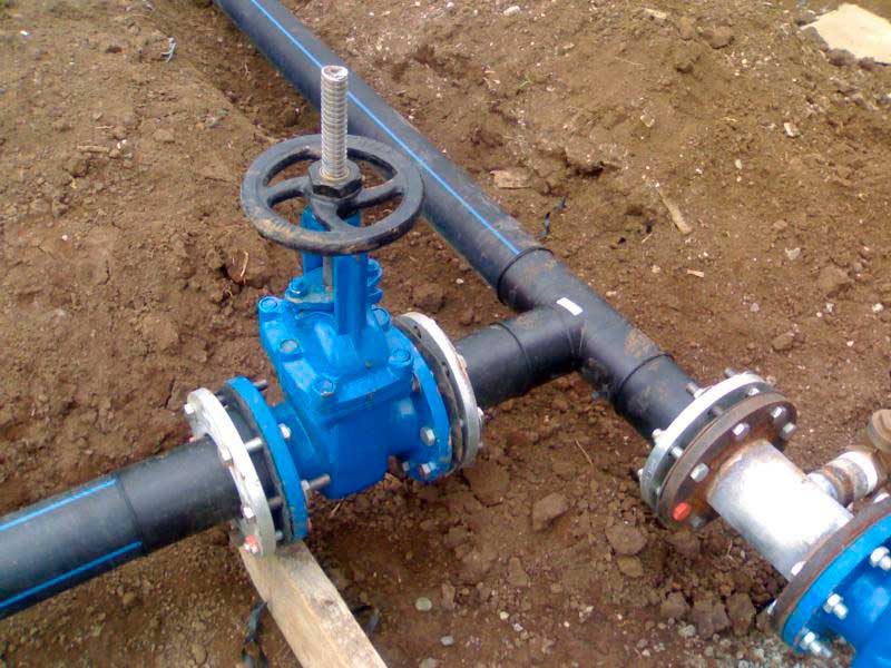 Etapy instalace uzavíracích ventilů